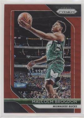 2018-19 Panini Prizm - [Base] - Ruby Wave Prizm #276 - Malcolm Brogdon