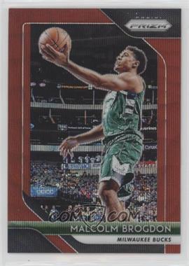 2018-19 Panini Prizm - [Base] - Ruby Wave Prizm #276 - Malcolm Brogdon