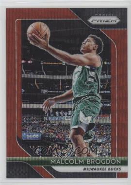 2018-19 Panini Prizm - [Base] - Ruby Wave Prizm #276 - Malcolm Brogdon