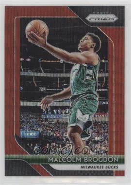 2018-19 Panini Prizm - [Base] - Ruby Wave Prizm #276 - Malcolm Brogdon