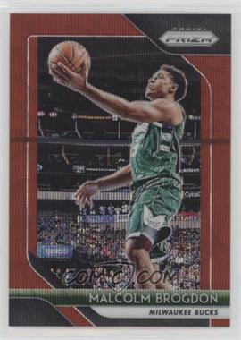 2018-19 Panini Prizm - [Base] - Ruby Wave Prizm #276 - Malcolm Brogdon