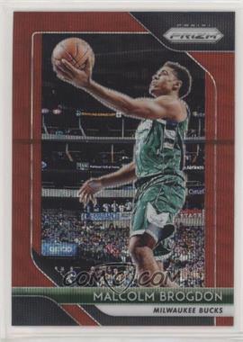 2018-19 Panini Prizm - [Base] - Ruby Wave Prizm #276 - Malcolm Brogdon