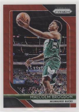 2018-19 Panini Prizm - [Base] - Ruby Wave Prizm #276 - Malcolm Brogdon