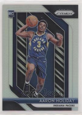 2018-19 Panini Prizm - [Base] - Silver Prizm #114 - Aaron Holiday