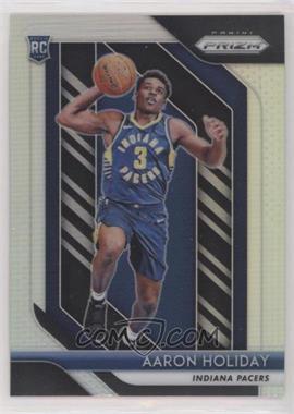 2018-19 Panini Prizm - [Base] - Silver Prizm #114 - Aaron Holiday