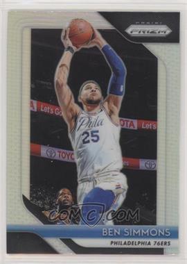 2018-19 Panini Prizm - [Base] - Silver Prizm #219 - Ben Simmons