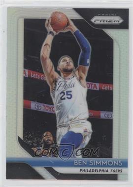 2018-19 Panini Prizm - [Base] - Silver Prizm #219 - Ben Simmons