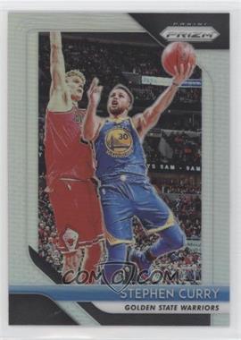 2018-19 Panini Prizm - [Base] - Silver Prizm #222 - Stephen Curry