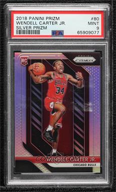 2018-19 Panini Prizm - [Base] - Silver Prizm #80 - Wendell Carter Jr. [PSA 9 MINT]