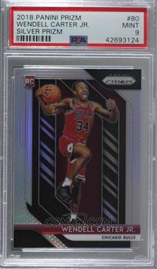 2018-19 Panini Prizm - [Base] - Silver Prizm #80 - Wendell Carter Jr. [PSA 9 MINT]