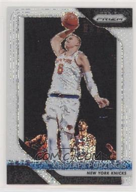 2018-19 Panini Prizm - [Base] - White Sparkle Prizm #267 - Kristaps Porzingis