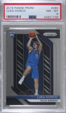 2018-19 Panini Prizm - [Base] #280 - Luka Doncic [PSA 8 NM‑MT]