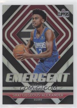 2018-19 Panini Prizm - Emergent - Silver Prizm #11 - Shai Gilgeous-Alexander