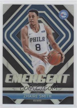 2018-19 Panini Prizm - Emergent - Silver Prizm #16 - Zhaire Smith