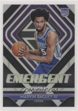 2018-19 Panini Prizm - Emergent - Silver Prizm #2 - Marvin Bagley III