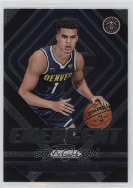 2018-19 Panini Prizm - Emergent #14 - Michael Porter Jr.