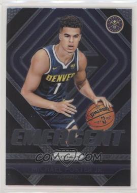 2018-19 Panini Prizm - Emergent #14 - Michael Porter Jr.