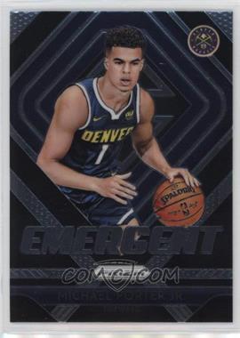 2018-19 Panini Prizm - Emergent #14 - Michael Porter Jr.