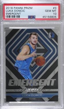 2018-19 Panini Prizm - Emergent #3 - Luka Doncic [PSA 10 GEM MT]