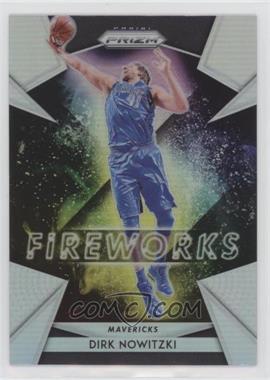 2018-19 Panini Prizm - Fireworks - Silver Prizm #29 - Dirk Nowitzki