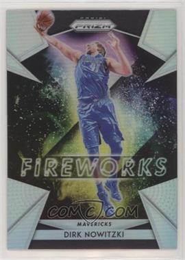 2018-19 Panini Prizm - Fireworks - Silver Prizm #29 - Dirk Nowitzki