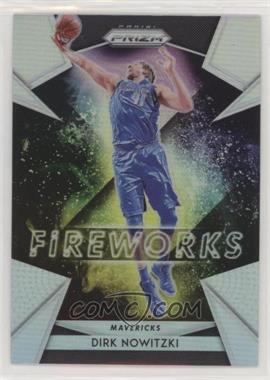 2018-19 Panini Prizm - Fireworks - Silver Prizm #29 - Dirk Nowitzki