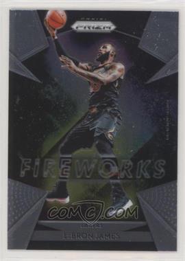 2018-19 Panini Prizm - Fireworks #19 - LeBron James