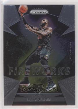 2018-19 Panini Prizm - Fireworks #19 - LeBron James