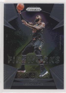 2018-19 Panini Prizm - Fireworks #19 - LeBron James