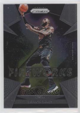 2018-19 Panini Prizm - Fireworks #19 - LeBron James