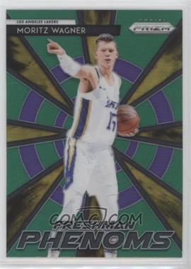 2018-19 Panini Prizm - Freshman Phenoms - Green Prizm #1 - Moritz Wagner