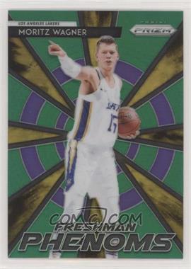 2018-19 Panini Prizm - Freshman Phenoms - Green Prizm #1 - Moritz Wagner