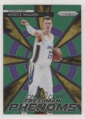 2018-19 Panini Prizm - Freshman Phenoms - Green Prizm #1 - Moritz Wagner