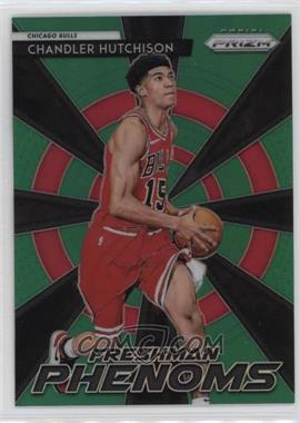 2018-19 Panini Prizm - Freshman Phenoms - Green Prizm #4 - Chandler Hutchison