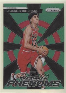 2018-19 Panini Prizm - Freshman Phenoms - Green Prizm #4 - Chandler Hutchison