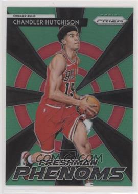 2018-19 Panini Prizm - Freshman Phenoms - Green Prizm #4 - Chandler Hutchison