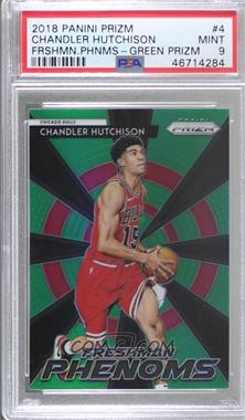 2018-19 Panini Prizm - Freshman Phenoms - Green Prizm #4 - Chandler Hutchison [PSA 9 MINT]