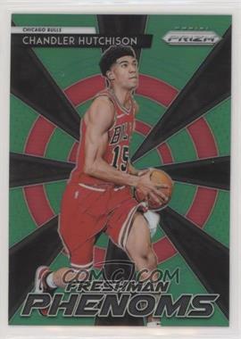 2018-19 Panini Prizm - Freshman Phenoms - Green Prizm #4 - Chandler Hutchison