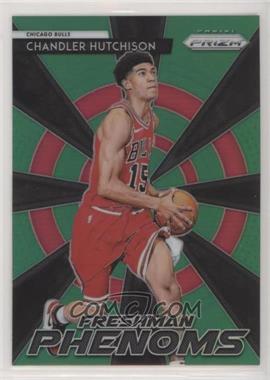 2018-19 Panini Prizm - Freshman Phenoms - Green Prizm #4 - Chandler Hutchison