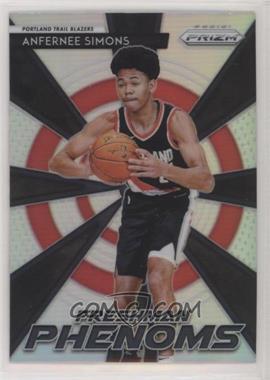 2018-19 Panini Prizm - Freshman Phenoms - Silver Prizm #2 - Anfernee Simons