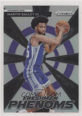 2018-19 Panini Prizm - Freshman Phenoms - Silver Prizm #24 - Marvin Bagley III