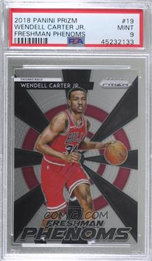 2018-19 Panini Prizm - Freshman Phenoms #19 - Wendell Carter Jr. [PSA 9 MINT]