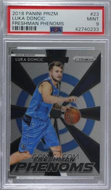 2018-19 Panini Prizm - Freshman Phenoms #23 - Luka Doncic [PSA 9 MINT]