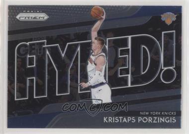 2018-19 Panini Prizm - Get Hyped! #3 - Kristaps Porzingis