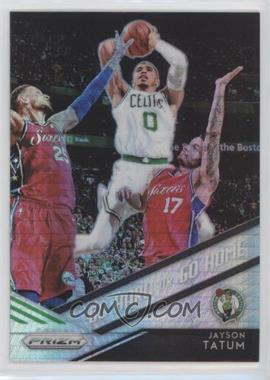 2018-19 Panini Prizm - Go Hard or Go Home - Hyper Prizm #16 - Jayson Tatum