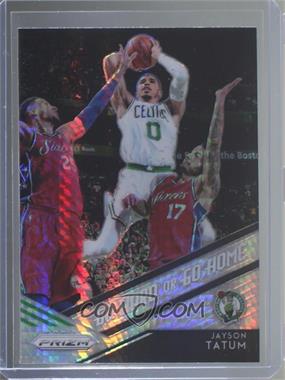 2018-19 Panini Prizm - Go Hard or Go Home - Hyper Prizm #16 - Jayson Tatum