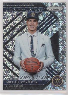 2018-19 Panini Prizm - Luck of the Lottery - Fast Break Prizm #14 - Michael Porter Jr.