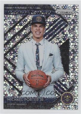 2018-19 Panini Prizm - Luck of the Lottery - Fast Break Prizm #14 - Michael Porter Jr.