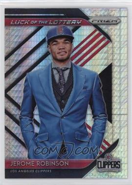 2018-19 Panini Prizm - Luck of the Lottery - Hyper Prizm #13 - Jerome Robinson