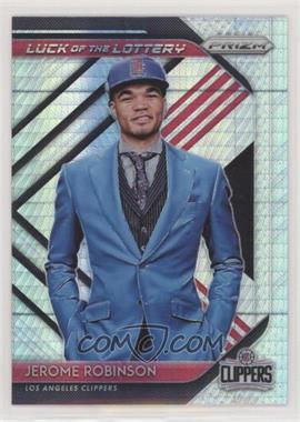 2018-19 Panini Prizm - Luck of the Lottery - Hyper Prizm #13 - Jerome Robinson